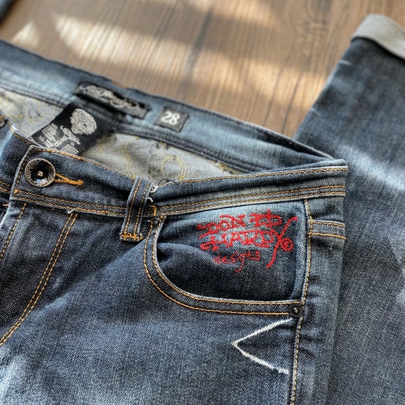 Vintage Ed Hardy Straight Leg Jeans - Picture 2 of 7